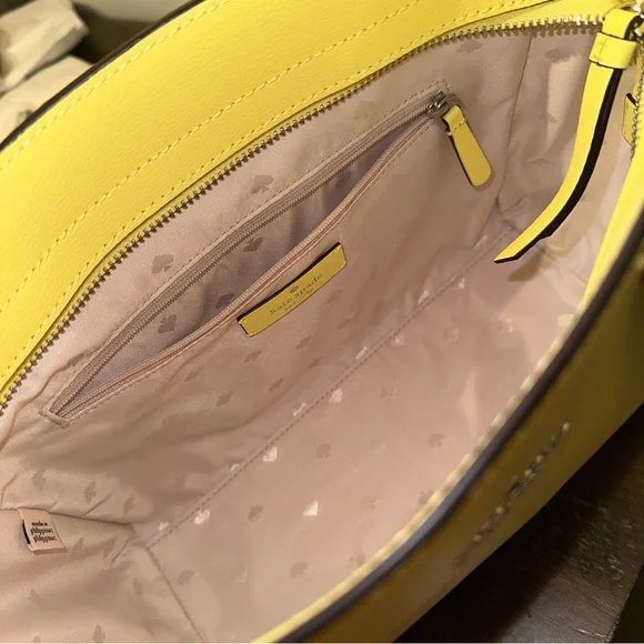 NWT Kate Spade, Patterson Drive Small Geraldine Satchel in Limelight